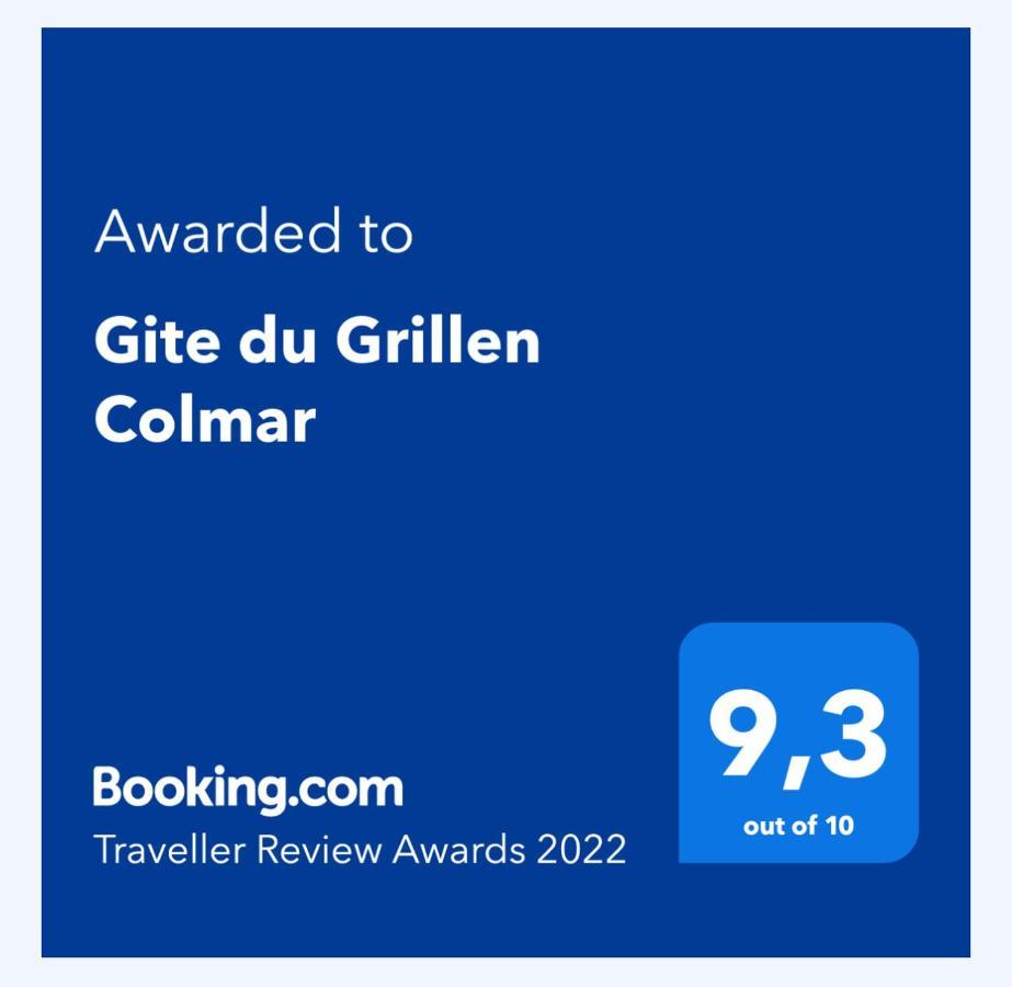Gite du Grillen Colmar Dış mekan fotoğraf